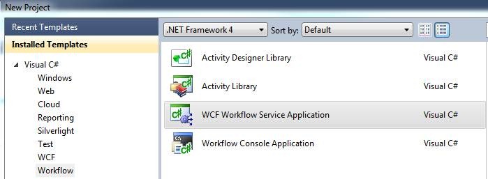wcf service application vs windows service
