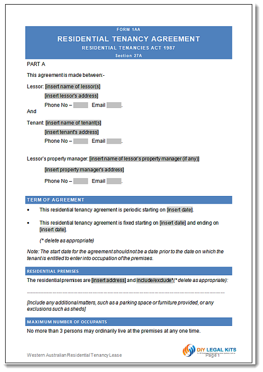 private rental application form qld