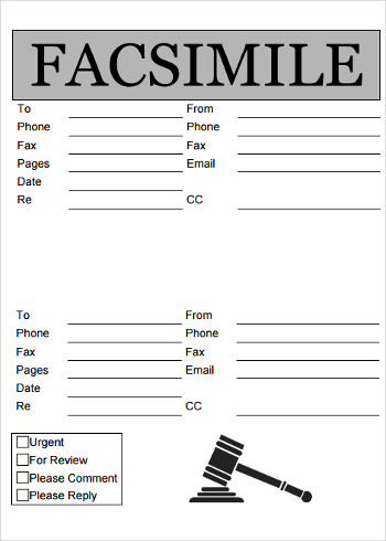 sample fax cover sheet for job application