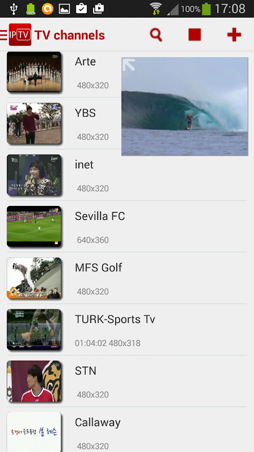 make a tv channels apk application