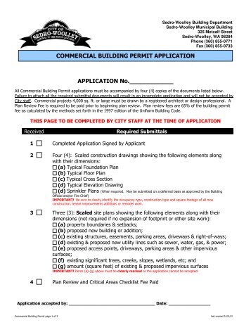 application for forms and building