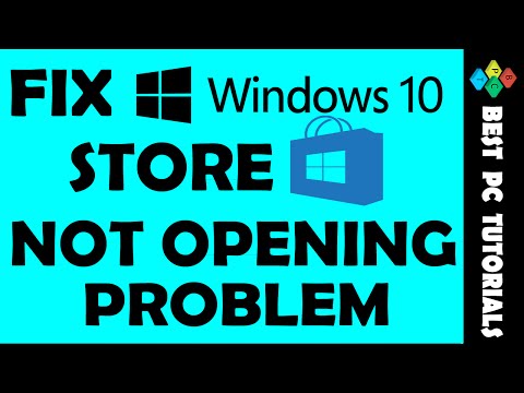 windows 10 store and other applications not opening