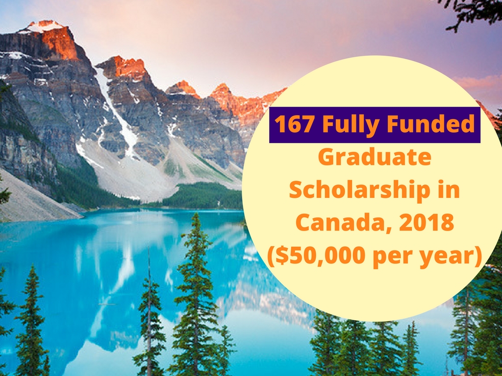 application for scholarship in canada