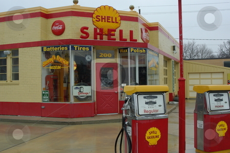 shell gas station application print out